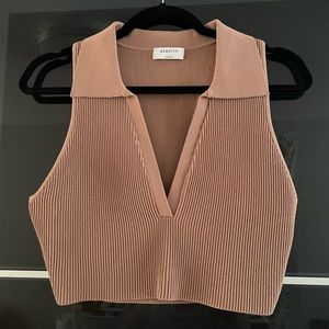 BABATON sculpt knit top
